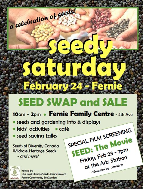 Seedy Saturday Wildsight