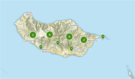 This map may be incomplete, and may contain errors. Best Parks in Madeira, Portugal | AllTrails