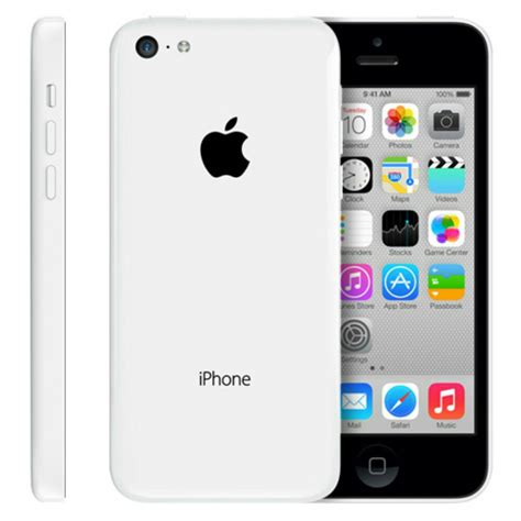Apple Iphone 5c 16gb White Unlocked Smartphone Good Condition