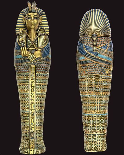 Landofgods 🇪🇬 On Instagram “miniature Coffin Of Tutankhamun The