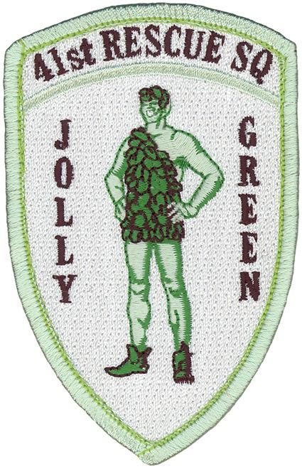 41st Rescue Squadron Jolly Green Flightline Insignia