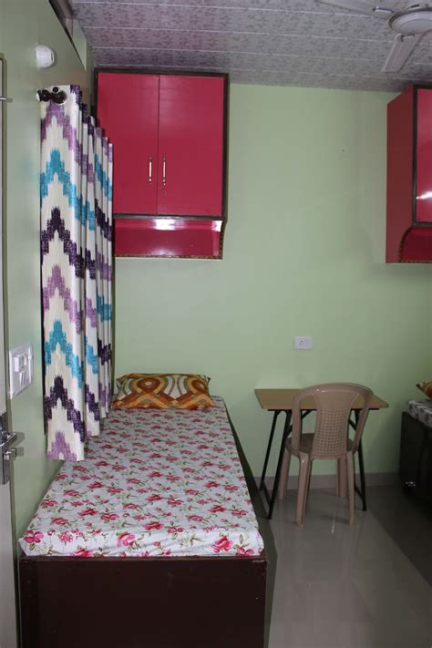 Single Room For Pg Hostel Room Colorful Room Decor Bedroom Decor