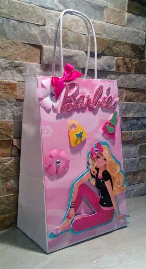 Barbie Candy Bags Barbie Favor Bags Barbie Goody Bag Set Of Etsy In