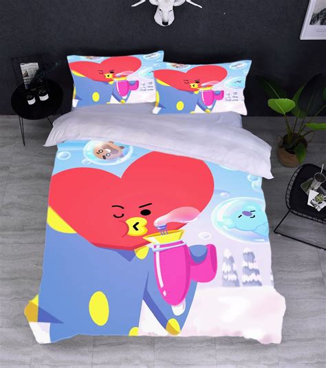 Bt21 Bedding Sets Bts Army Bt21 Shopsarmyarmys Btsarmy Jewelry