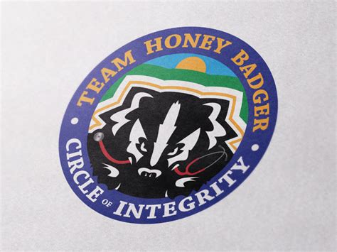 Team Honey Badger Logo By Clinton Dybul On Dribbble