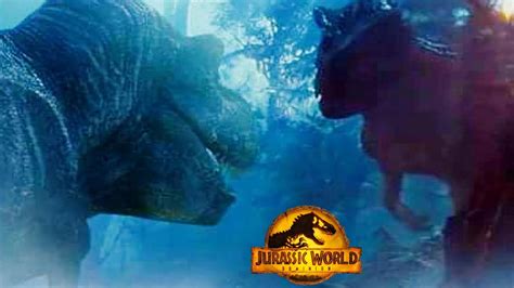 One Major Difference In The T Rex Vs Giganotosaurus End Battle Jurassic World Dominion YouTube