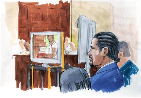 R Kelly Is In This Courtroom Sketch Of His Trial Back In 2008 If