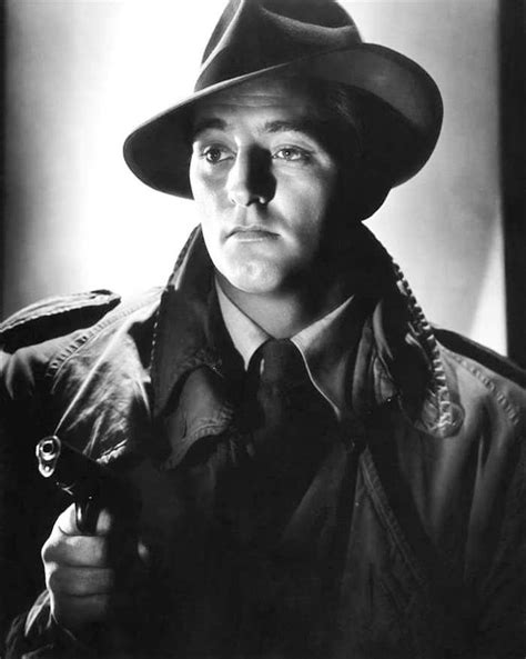 Robert Mitchum In A Publicity Photo For The Film Noir Classic Out Of