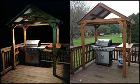 So get your supplies together for the best backyard project for the. Build your own backyard grill gazebo | DIY, Grill Gazebo