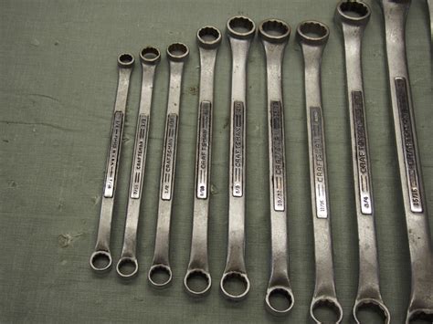11 Craftsman Wrenches Bodnarus Auctioneering