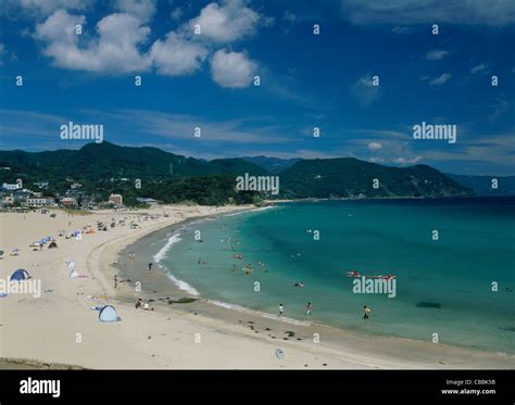 Shirahama Beach Shimoda Shizuoka Japan Stock Photo Alamy