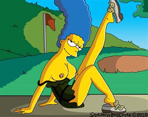 Rule 34 Breasts Clothes Color Female Female Only Human Marge Simpson