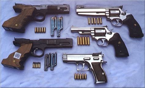 Man Behind The Guns Types Of Handguns