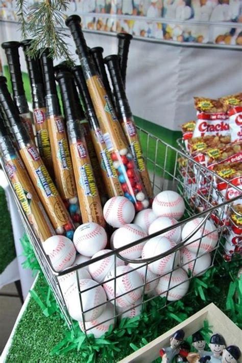 Mini Baseball Bat Favors Baseball Theme Birthday Sports Birthday