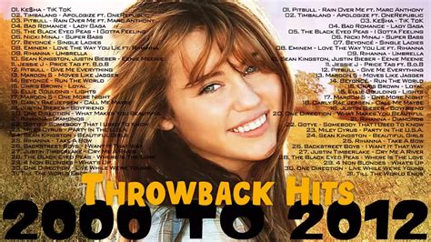 Billboard Top 100 Songs Of The 2000s And Top 100 2010 2012 Youtube