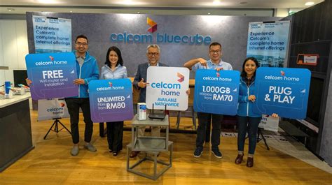 Celcom axiata bhd has launched celcom home wireless, a broadband service powered by its 4g network with data inclusions of one terabyte (tb) internet. Celcom now offers unlimited Home fibre broadband ...