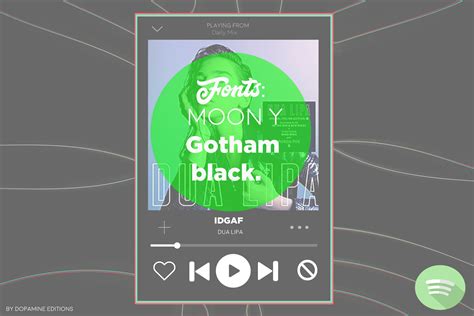 Spotify Printable Template