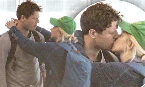 James Norton And Imogen Poots Pack On The Pda At London Airport Jessie Buckley Green Baseball