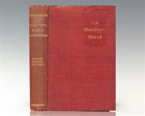 Ian Hamiltons March Winston S Churchill First Edition