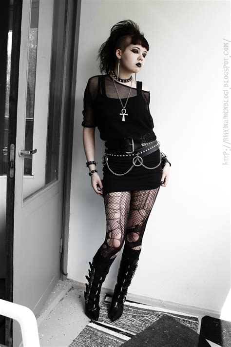Black Widow Sanctuary Gothic Fashion Punk Fashion Gothic Outfits