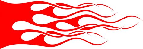 Classic17 Classic Red Flames Graphic Decal Stickers Customized Online