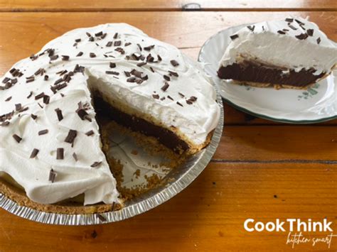 Delicious Black Bottom Pie Recipe Cookthink