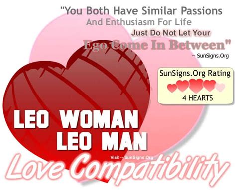 Leo Woman Leo Man A Passionate Enthusiastic Match Sun Signs