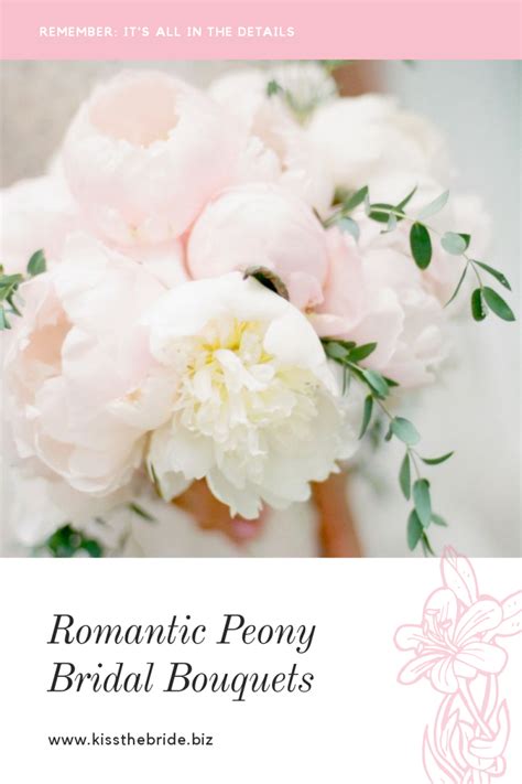 The Prettiest Peony Wedding Bouquets ~ Kiss The Bride Magazine