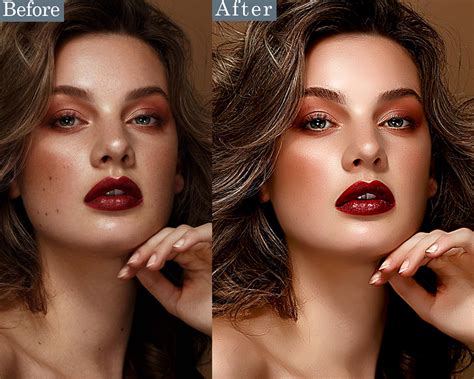 Skin Retouching Portrait Photoshop Action Add Ons Graphicriver