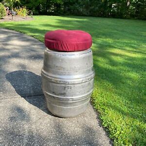 (except a decommissioned keg) to build this unique stool. $114.90. Beer Keg Bar Stool Man Cave Stainless 25 x 16" Padded Seat ...