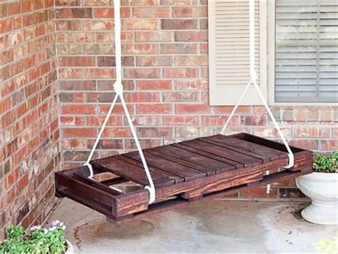 Diy Inspired Pallet Swing Ideas Diy And Crafts