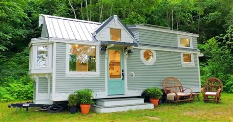 Couple Downsize Into Dream Off The Grid Tiny House