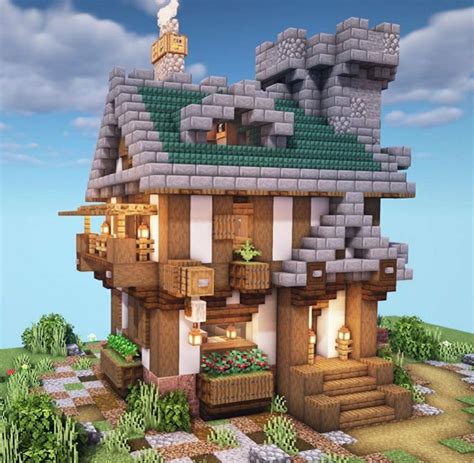 Minecraft Survival House Minecraft Houses Cute Minecraft Houses