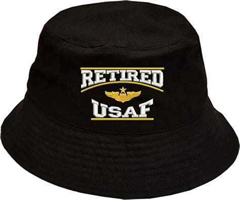 Military Retired Usaf Usair Force Retired 100 Cotton