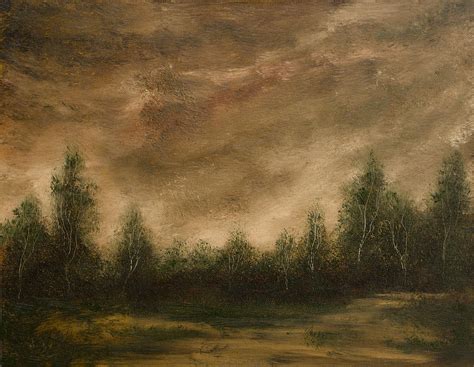 Moody Landscape Ii Painting By Jose Francisco Rosales Fine Art America