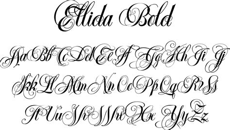 19th Century Script Tattoo Fonts Cursive Graffiti Lettering Fonts