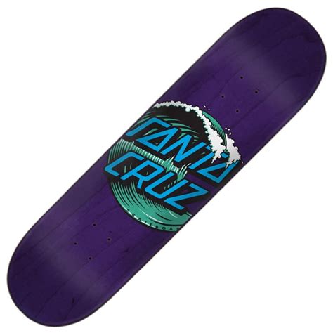 Santa Cruz Skateboards Wave Dot Skateboard Deck 8375 Skateboards
