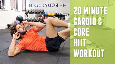 Minute Cardio Core Hiit The Body Coach Youtube