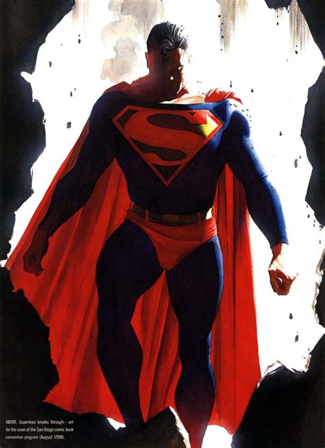 Superman Par Alex Ross Œuvre Originale