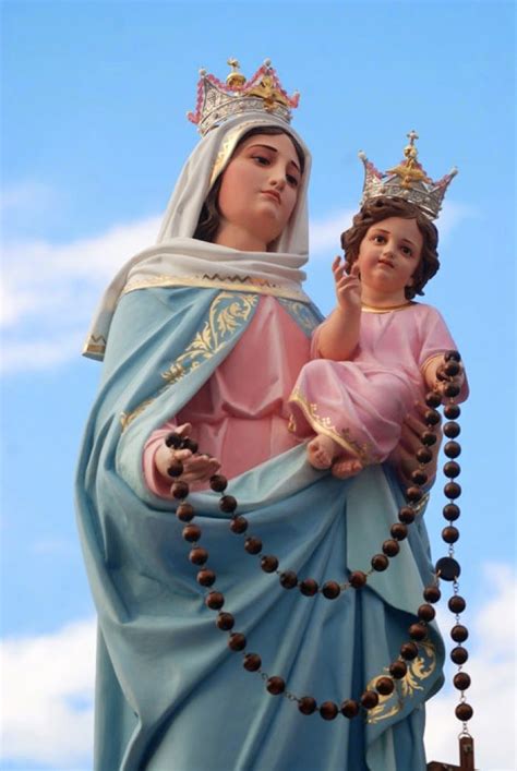 Pin De Elba En MarÍa SantÍsima Holy Mother Virgen Del Rosario