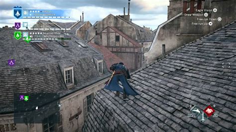 Assassin S Creed Unity Free Roam Epic 3 Assassin CO OP PARKOUR