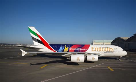 Emirates Reveals Icc Cricket World Cup Livery On Airbus A380