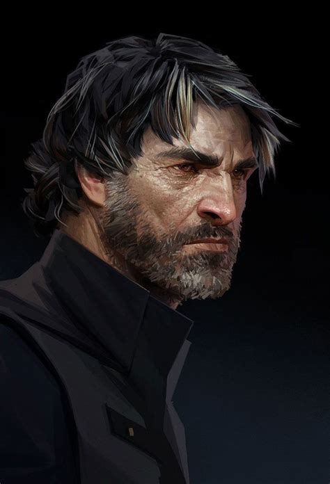 Corvo Face From Dishonored 2 More Rpg Character Fantasy Character