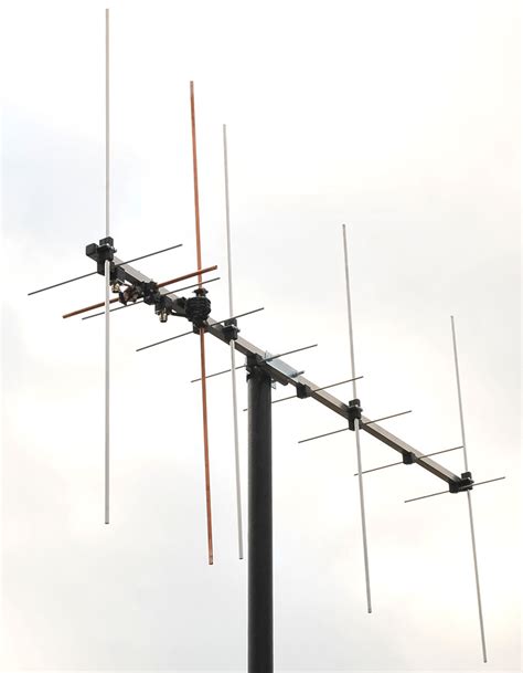 satellite repeater cross yagi antenna duo band pa144 432 cross 14 1 5b