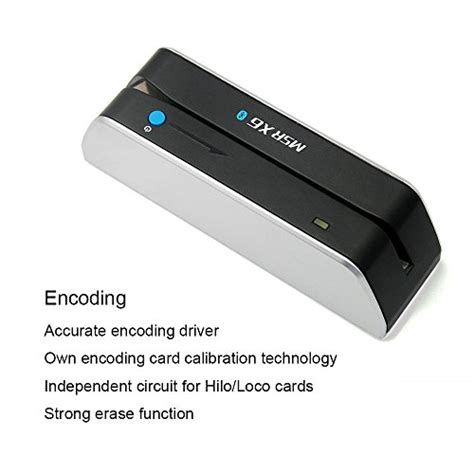 Card Encoders And Readers Deftun Easymsr Mini Portable Bluetooth Card