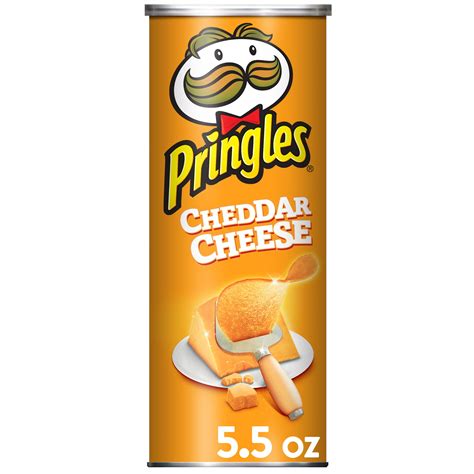 Pringles Potato Crisps Chips Cheddar Cheese 55 Oz