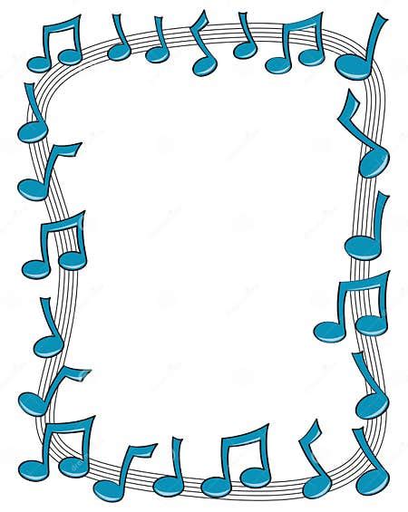 Music Note Border Stock Vector Illustration Of Note 22257173