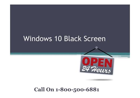 Windows 10 Black Screen Support By Robert Smith Issuu