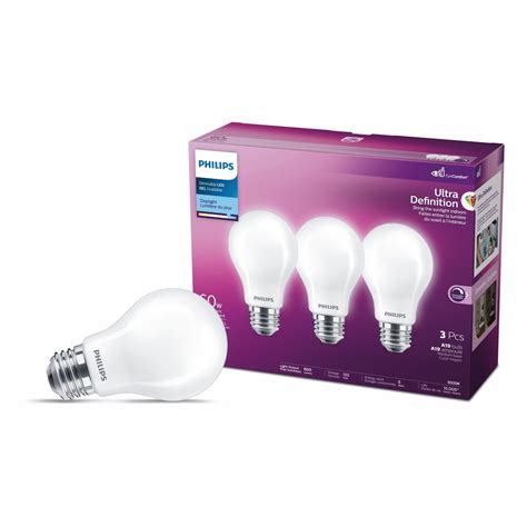 Philips 60 Watt Equivalent A19 Ultra Definition Dimmable Led Bulb