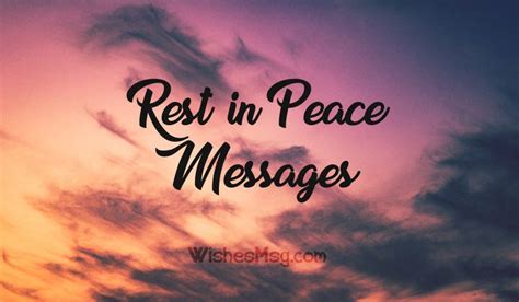 80 Rest In Peace Messages And Rip Quotes Wishesmsg